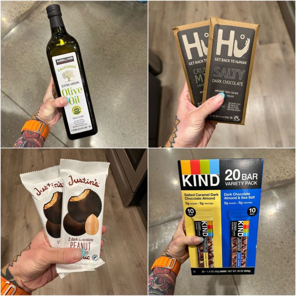 healthy grocery haul